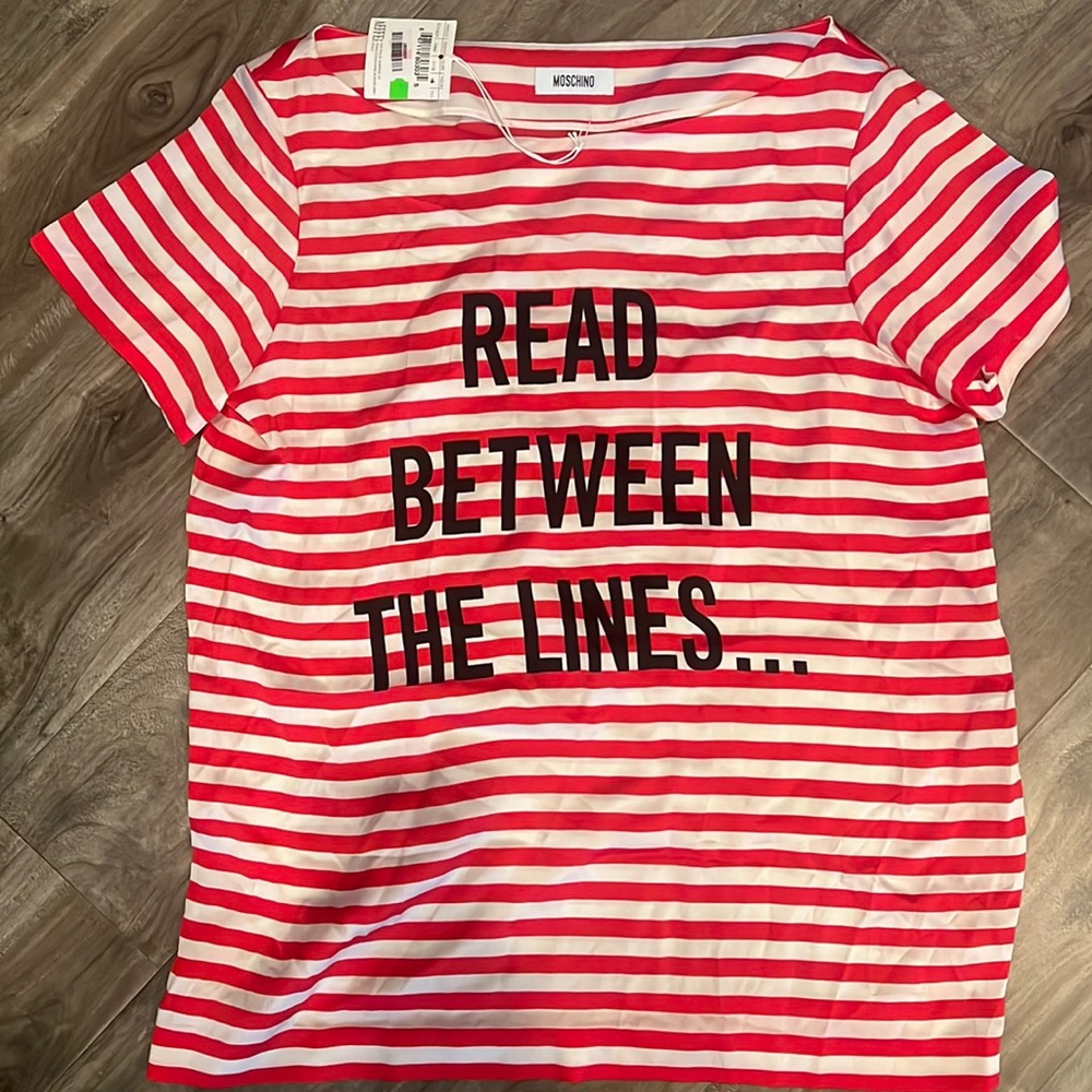 Moschino striped shirt